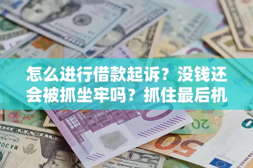 济南怎么进行借款起诉？没钱还会被抓坐牢吗？抓住最后机会！