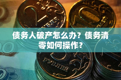 济南债务人破产怎么办？债务清零如何操作？