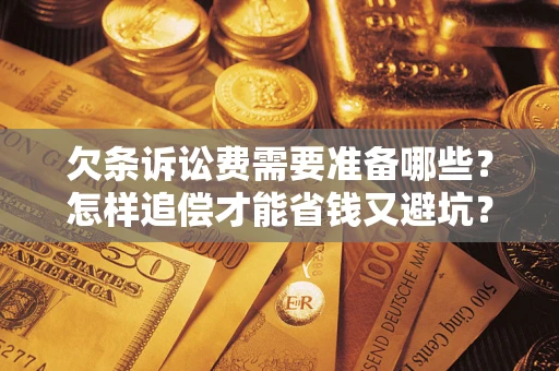 济南欠条诉讼费需要准备哪些？怎样追偿才能省钱又避坑？