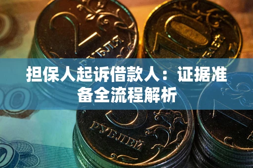济南担保人起诉借款人：证据准备全流程解析