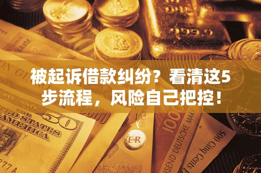 济南被起诉借款纠纷？看清这5步流程，风险自己把控！