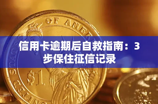 济南信用卡逾期后自救指南：3步保住征信记录