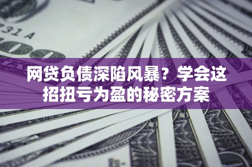 济南网贷负债深陷风暴？学会这招扭亏为盈的秘密方案